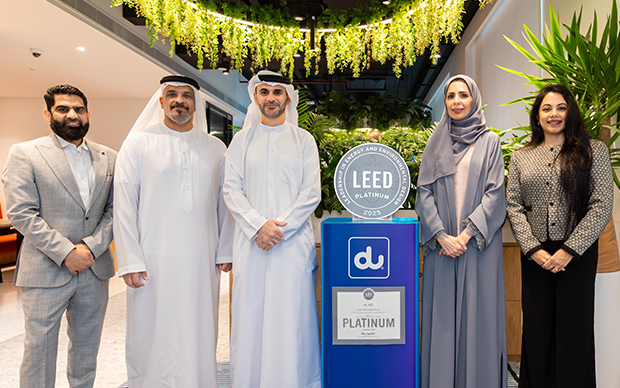 المقر الرئيسي لـ “دو” يحقق ثاني أعلى تصنيف لشهادة “LEED Platinum”عالمياً ويُرسي معياراً جديداً للاستدامة في الشرق الأوسط