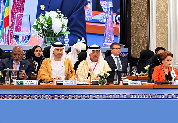 دولة الإمارات تعزز حضورها في منظومة التعاون المالي والتمويل التنموي خلال اجتماعات “بريكس” وبنك التنمية الجديد في الهند